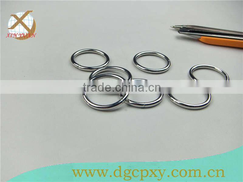silver O ring belt buckles for bags
