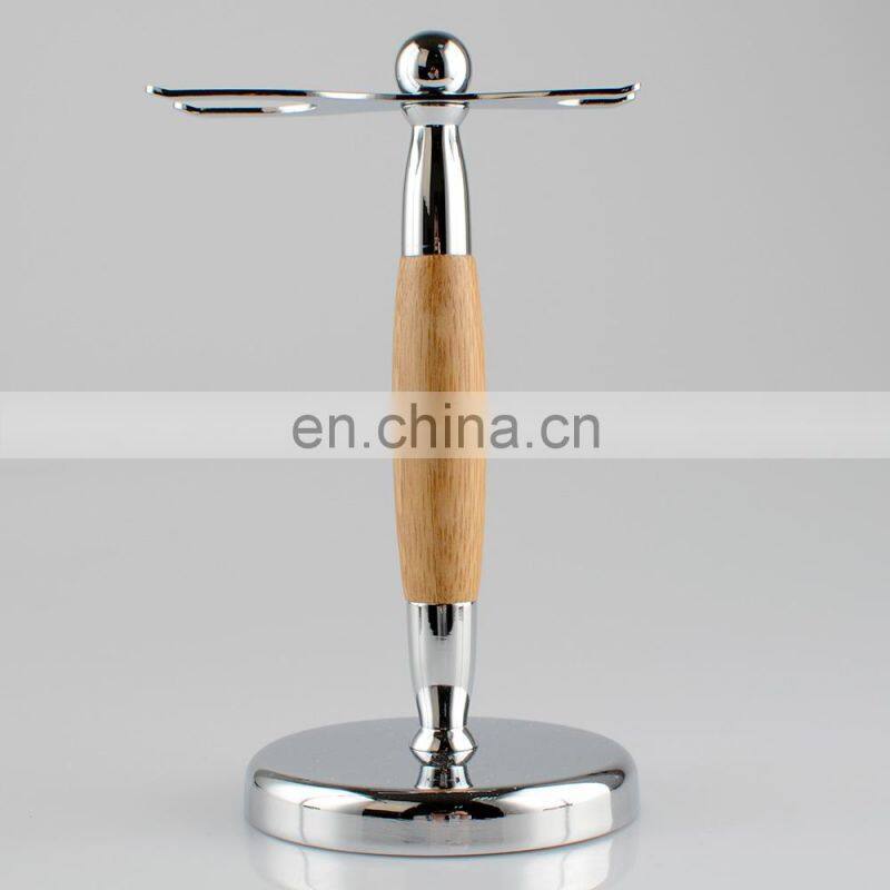 Simple Customized Eoc-friendly Bamboo Men Badger Brush Shaving Razor Set