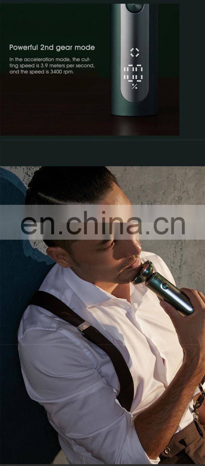 Xiaomi SOOCAS S5 Electric Shaver 4 in 1 Nose Face Hair Trimmer Men Facial Cleaning Brush IPX7 Waterproof Type-C Charging Razors