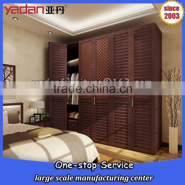 wooden 3 doors wardrobe closet,wood wardrobe with louvered doors,wardrobe cabinet designs