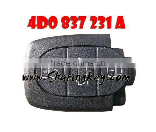 High quality 3 Button Remote Control (4D0837232A 433MHZ) for Aud