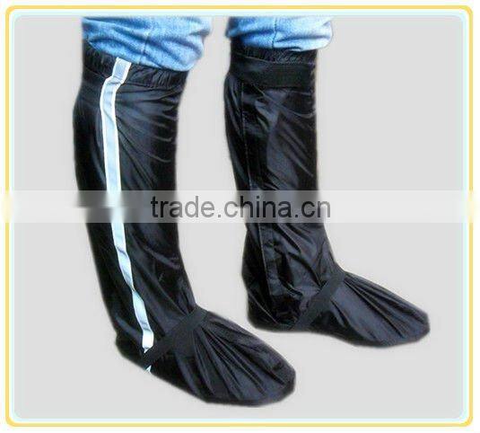 motorcyle boots cover/polyester boots cover/PVC boots cover