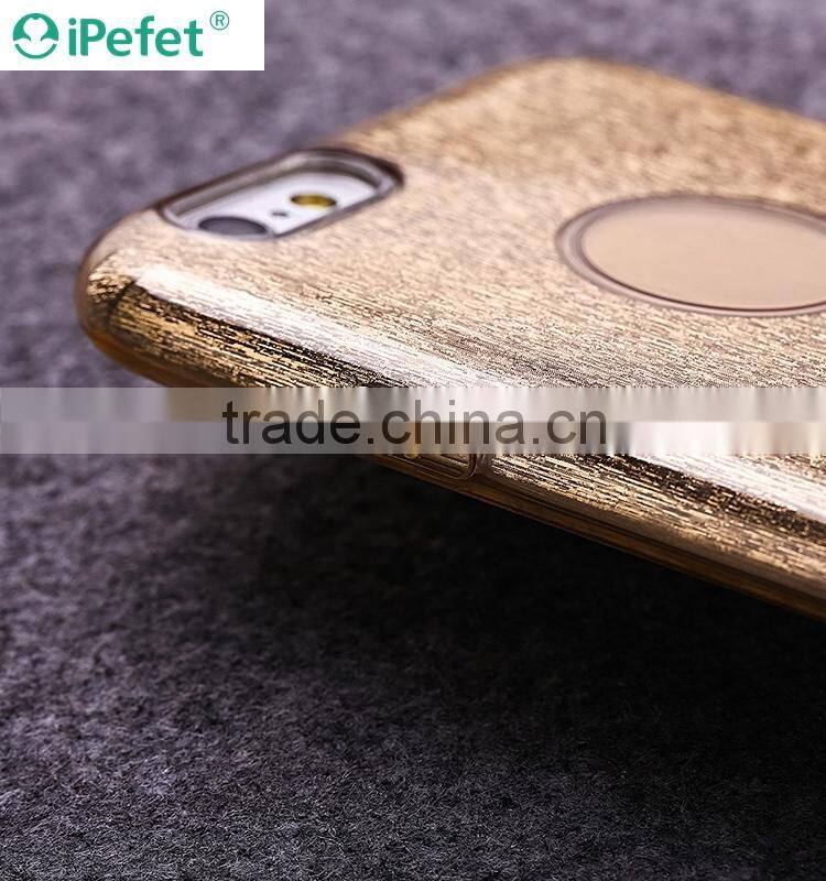 New style TPU +PC 3 in 1 case for iPhone 6s Luxury Bling TPU PC mobile phone case back cover case