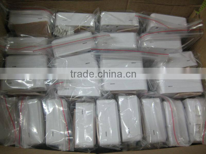 cat5e double ports surface mount plastic electrical boxes