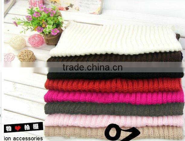 2013 Winter Acrylic Ladies Circle Neck Scarf