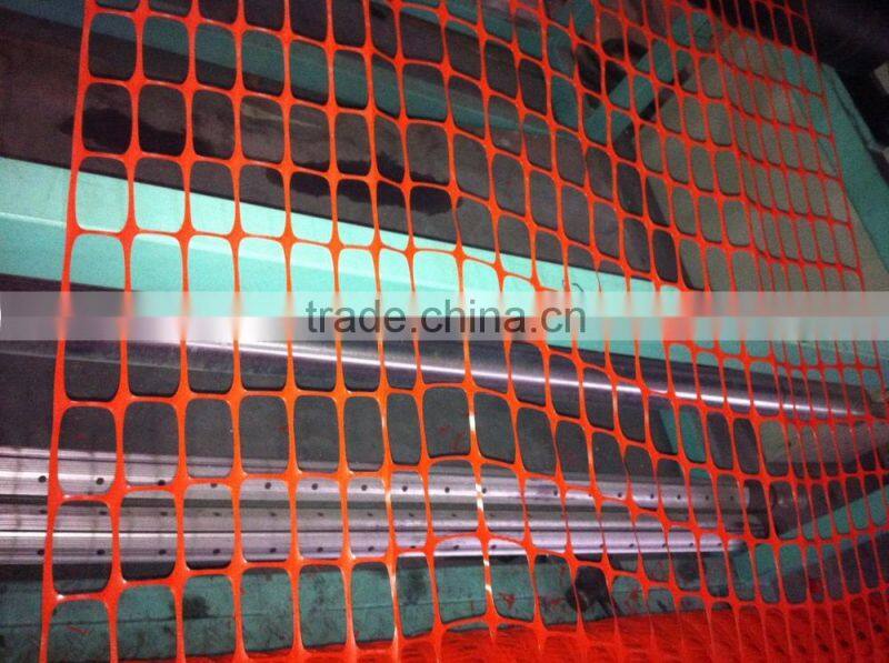 Plastic Orange Warning Nets