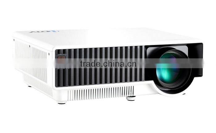 High Quality 2800 Lumens 72-150" 3D Home Theater Portable Projector Movie Projector For Education+Entertainment