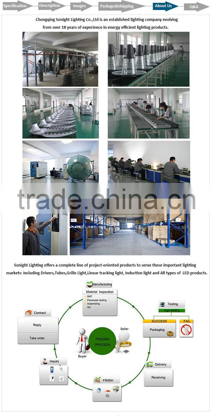 150w highway engineering ground mounted induction lamp tunnel light