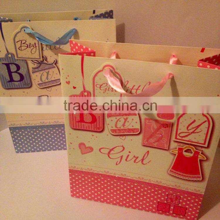 Custom made paper bags kraft paper shopping bag luxury paper gift bags