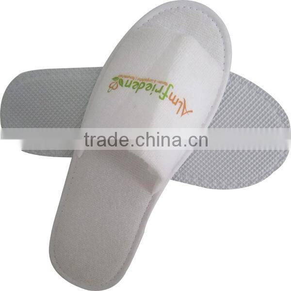 N89 2015 Soft feeling high quality disposable Terry towel Hotel Slipper