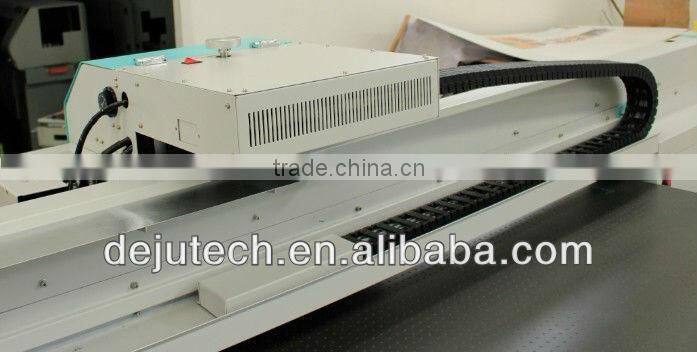 Large format UV flatbed printer with KM1024/14PL print head