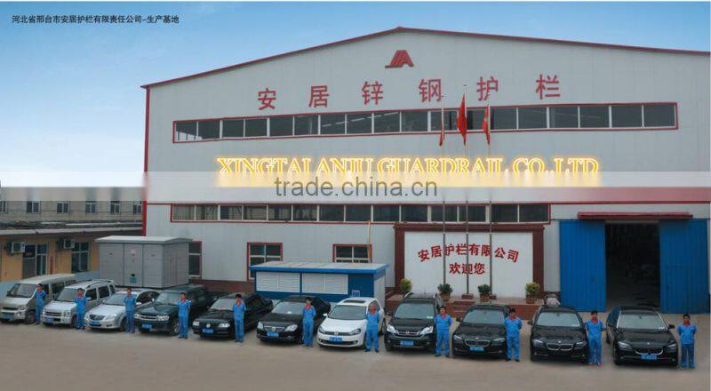 DK009 factory hot sale Galvanized steel tube fence panels