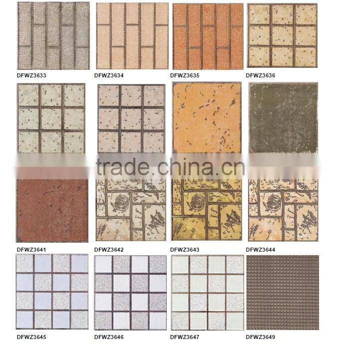 300x300mm ceramic big floor tiles in mettalic effects