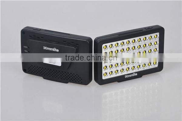Commlite LED Video Light for Cellphone,for Pad,for DSLR,for Monopod,for Gopro cameras