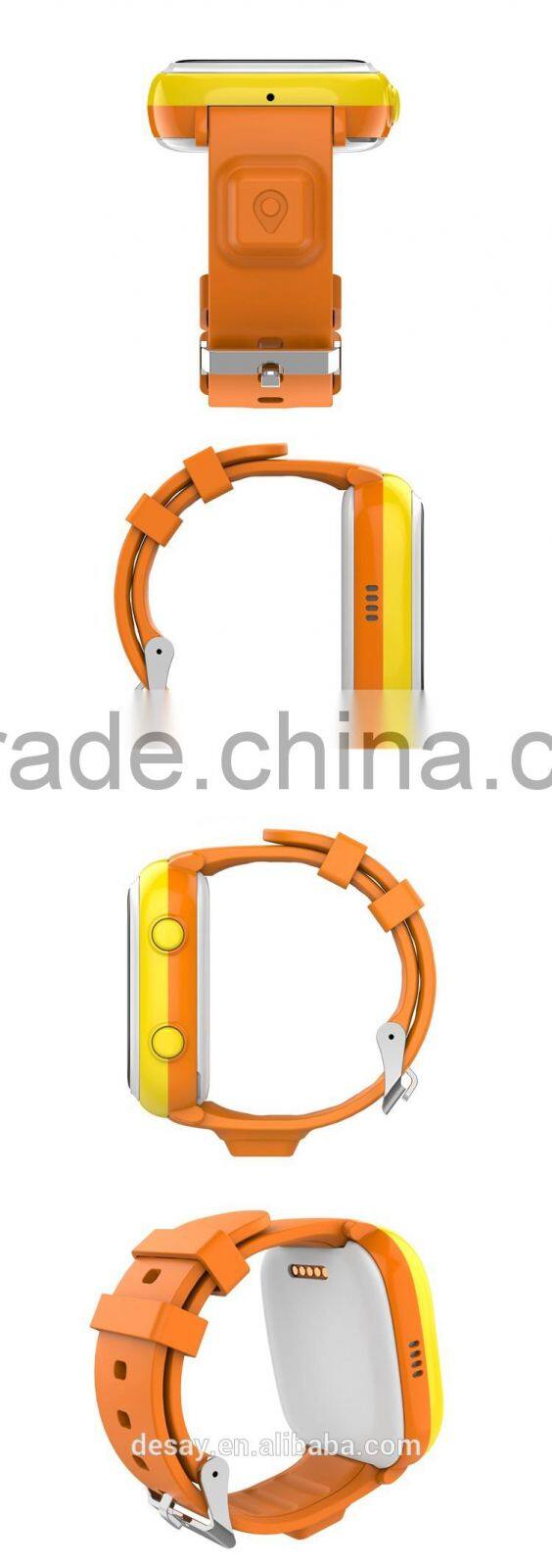 Desay SOS Two-way Calling GSM(2G) SIM BT3.0 Anti-lost GPS/LBS Tracking Watch IOS Android for kids DS-C602