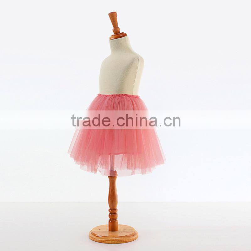 simple design mini skirts little kids skirts cotton yarn skirts with 10 pattens for 2-8 years girls