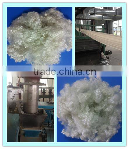 1.4Dx38mm recycled raw white psf polyester for non-woven fabic