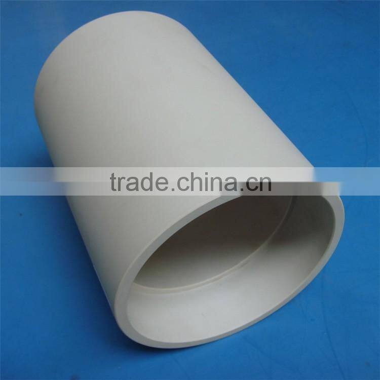 OEM engineering plastic molded products cnc machined plastic TECHTRON PPS bushing sleeve