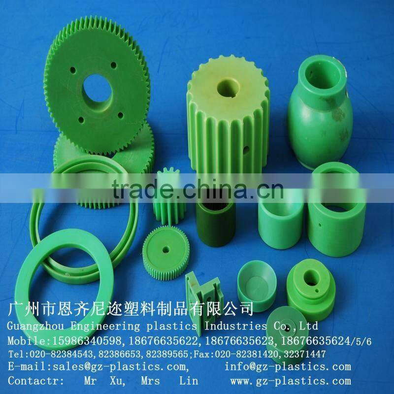 ODM & OEM mechanical plastic parts nylon gear mechanical spare parts