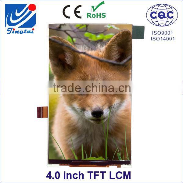 Hot sale lcd projector use 4.0 inch color ips lcd panel with HX8379-C110PD250 driver