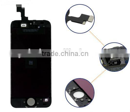 OEM For apple iphone 5s original unlocked lcd for iphone 5s lcd screen, for iphone 5s digitizer touch screen