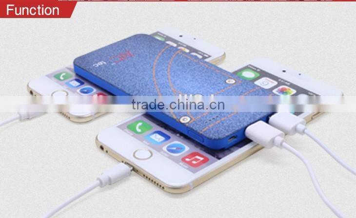 CE rohs backup external custom oem super thin li-polymer battery real capacity slim power bank for samsung