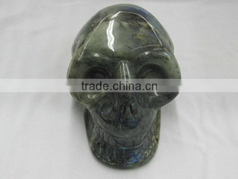 Rose Quartz Skull,wholesale stone skull carving