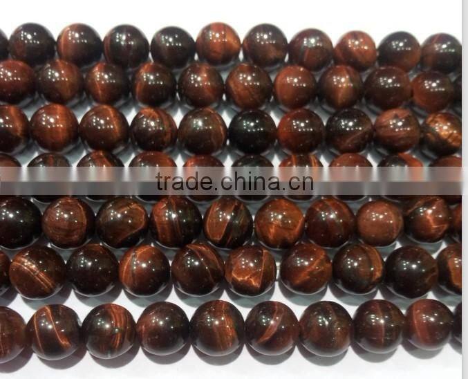 china wholesale tiger eye precious stones round beads