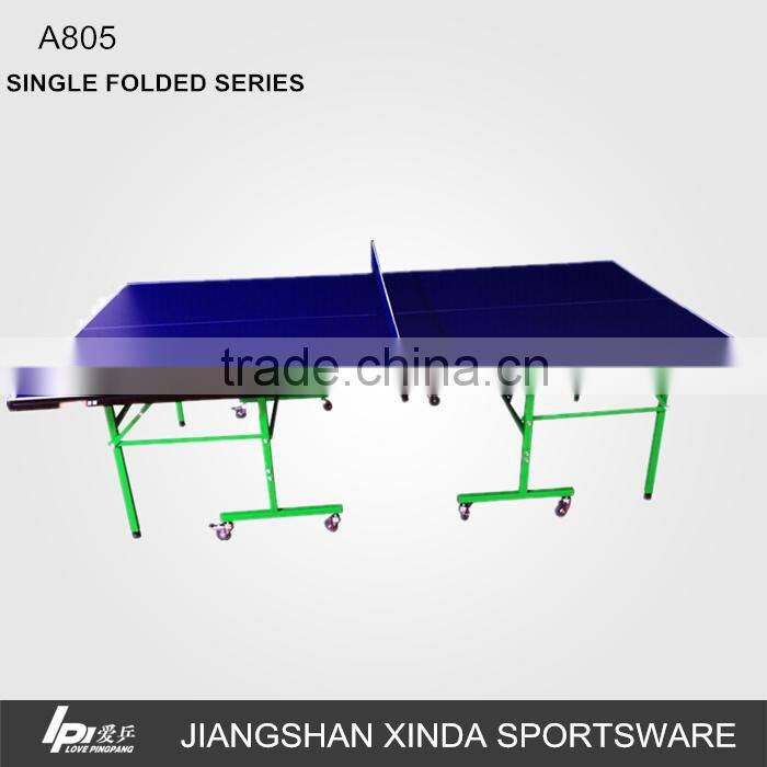 Popular Inisde Movable Ping Pong Table For Club Using