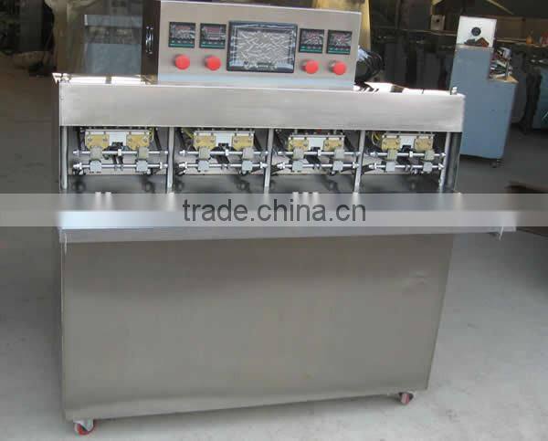 Semi automatic 8 heads Japanese Tofu Bag Filling and Sealing Machine