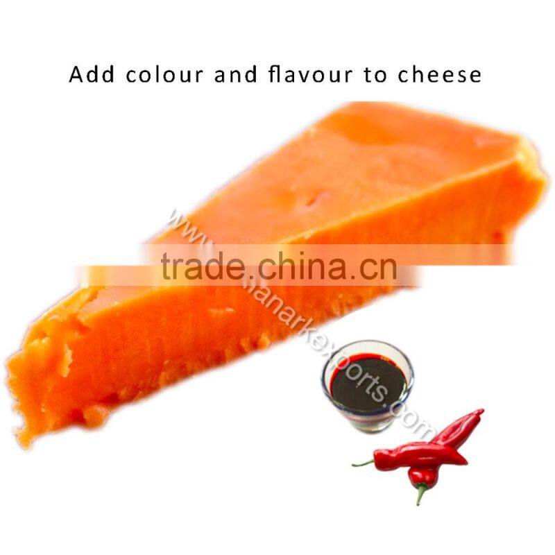 Paprika Oleoresin to add colour and flavour to Cheese