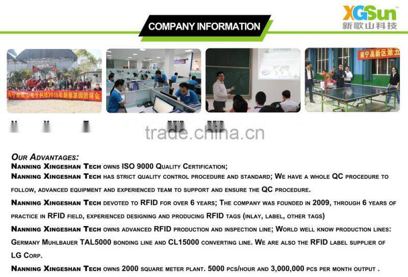 Cheap ISO18000-6C UHF Washable Clothing RFID Tag