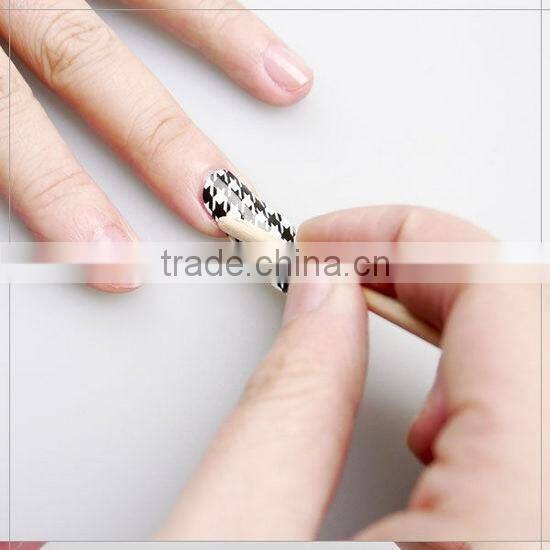 newest polish nail patch/nail art stickers/vinyl nail wraps