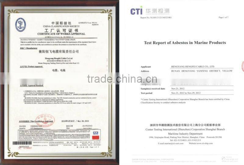 Oil Platform EPR Insulation Copper Control Cable