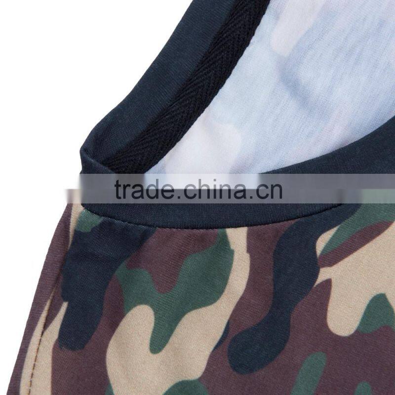 Factory New Arrived 3D Print Wholesale Sports Tshirt T-shirt