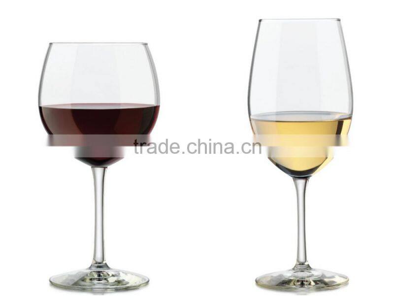 Customized leadfree crystal high quality popular model different size shape wine glass