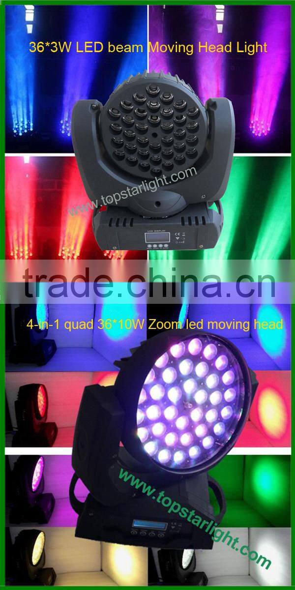 night club decor dj equipment price/high quality moving head 10W/ 7colors+white color led moving head zoom wholesale online