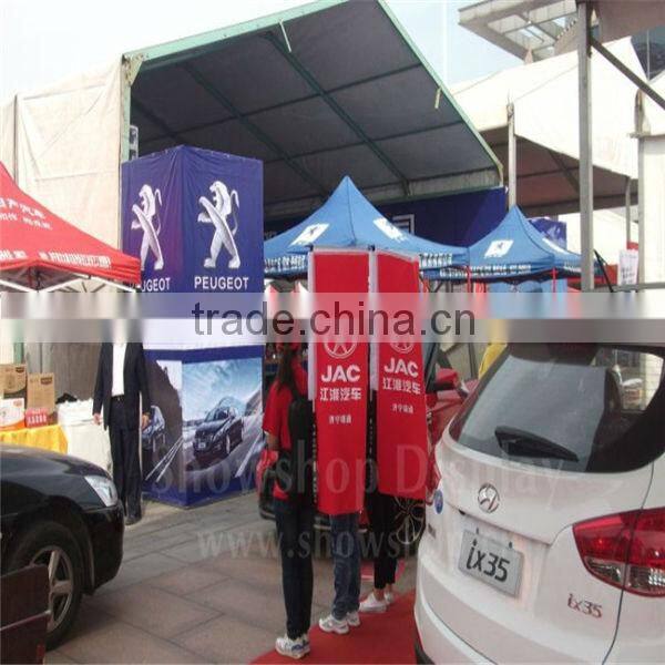 Fashonable advertising backpack display stand