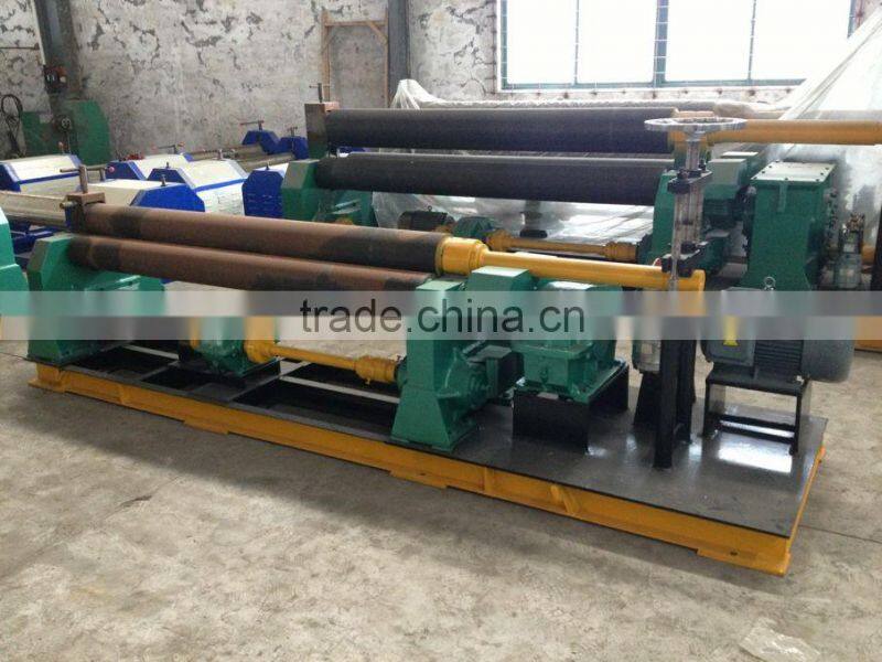 Automatic machine 2014 new W11S mobile roller levels on three-roll bending machine rolling forming machine W11S 120*3000