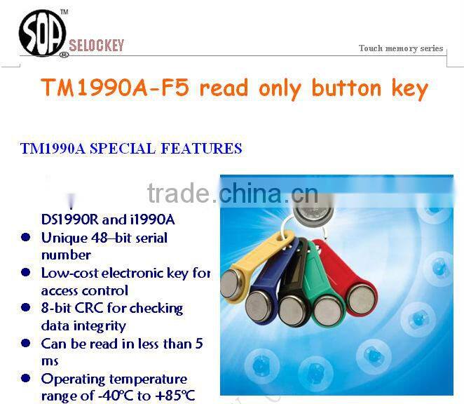 Touch Memory Electric Key Ibutton DS1990A-f5