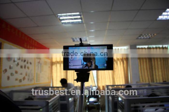 Wireless Self Selfie Stick Handheld Monopod+Clip Holder+Bluetooth Camera Shutter Remote Controller for iPhone Samsung gopro