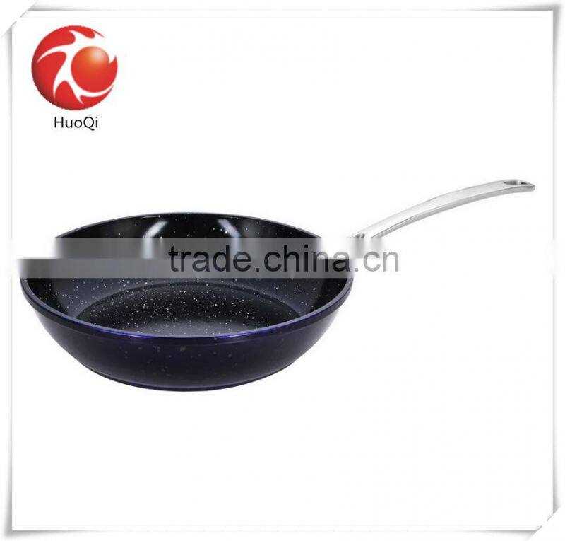 HQ Colorful stone coating fry pan