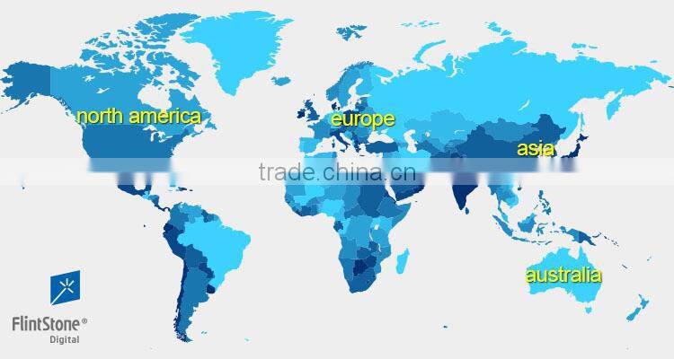 Flintstone 19 inch pos video display auto loop, commercial digital marketing signage, wall mount ad display