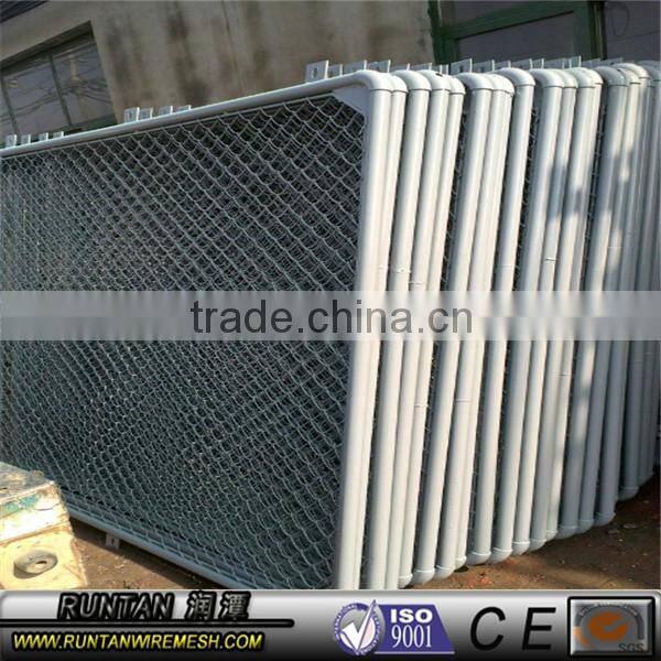 high quality hot dipped galvanized and pvc coated 1 inch chain link fence