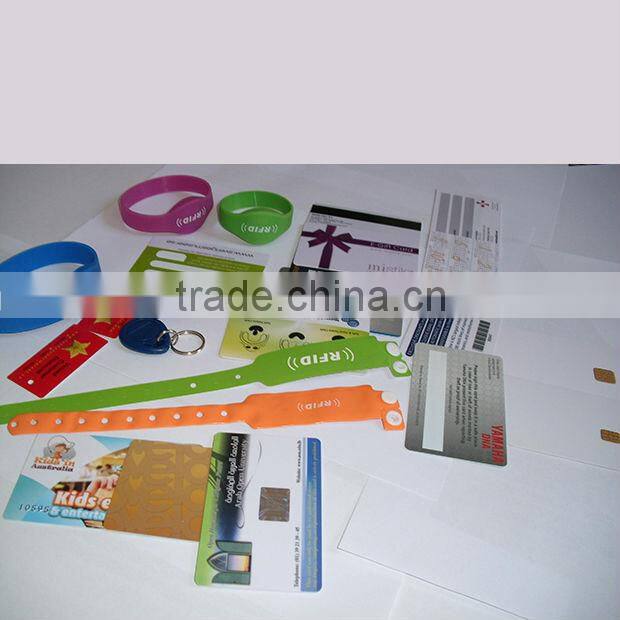 Alibaba china design 125khz magnetic card dual card
