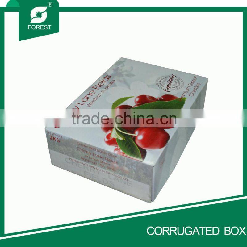 LUXURY CHERRY GIFT CARDBOARD PACKING CARRIER
