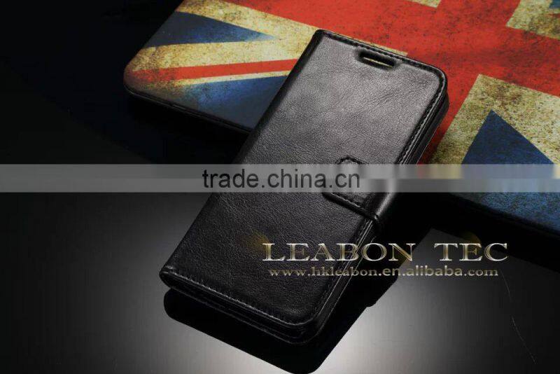 2015 Hot Selling Item Coach Wallet and Phone Case New Galaxy S6 Luxury Leather Casefor Galaxy S6 Case