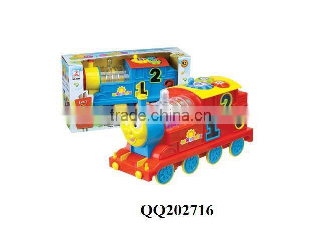 Lovely baby B/O building block train