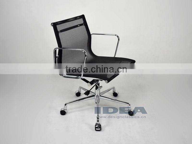 Replica Charles Low Back Mesh Chair - Black Mesh