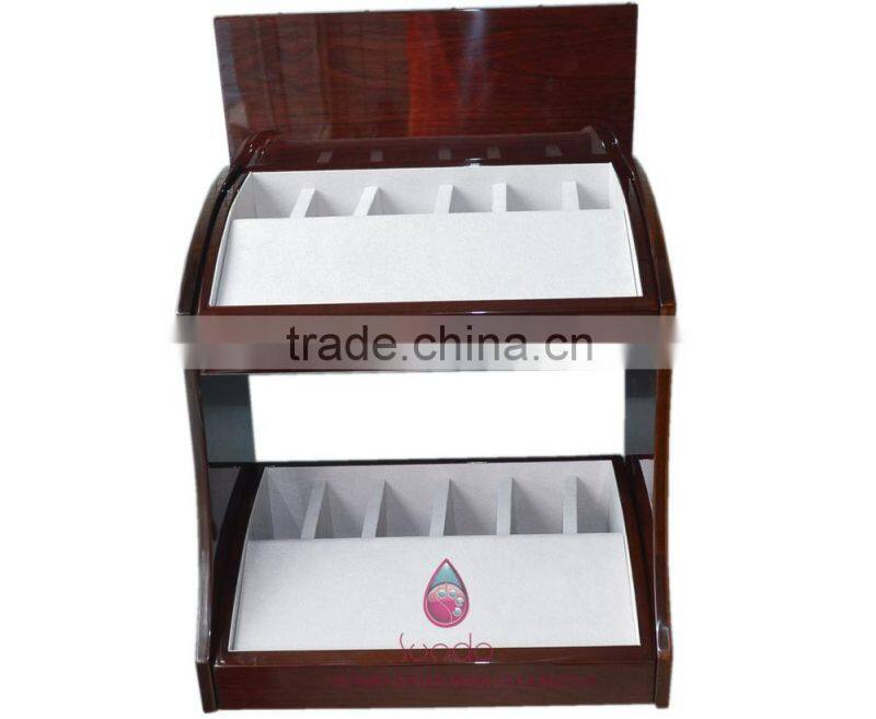 high quality wood belt display stand in classic style